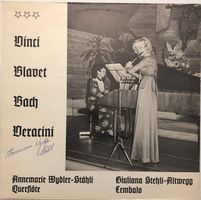 Barocke Kammermusik (LP, Wydler-Stähli/Stehli-Altwegg)