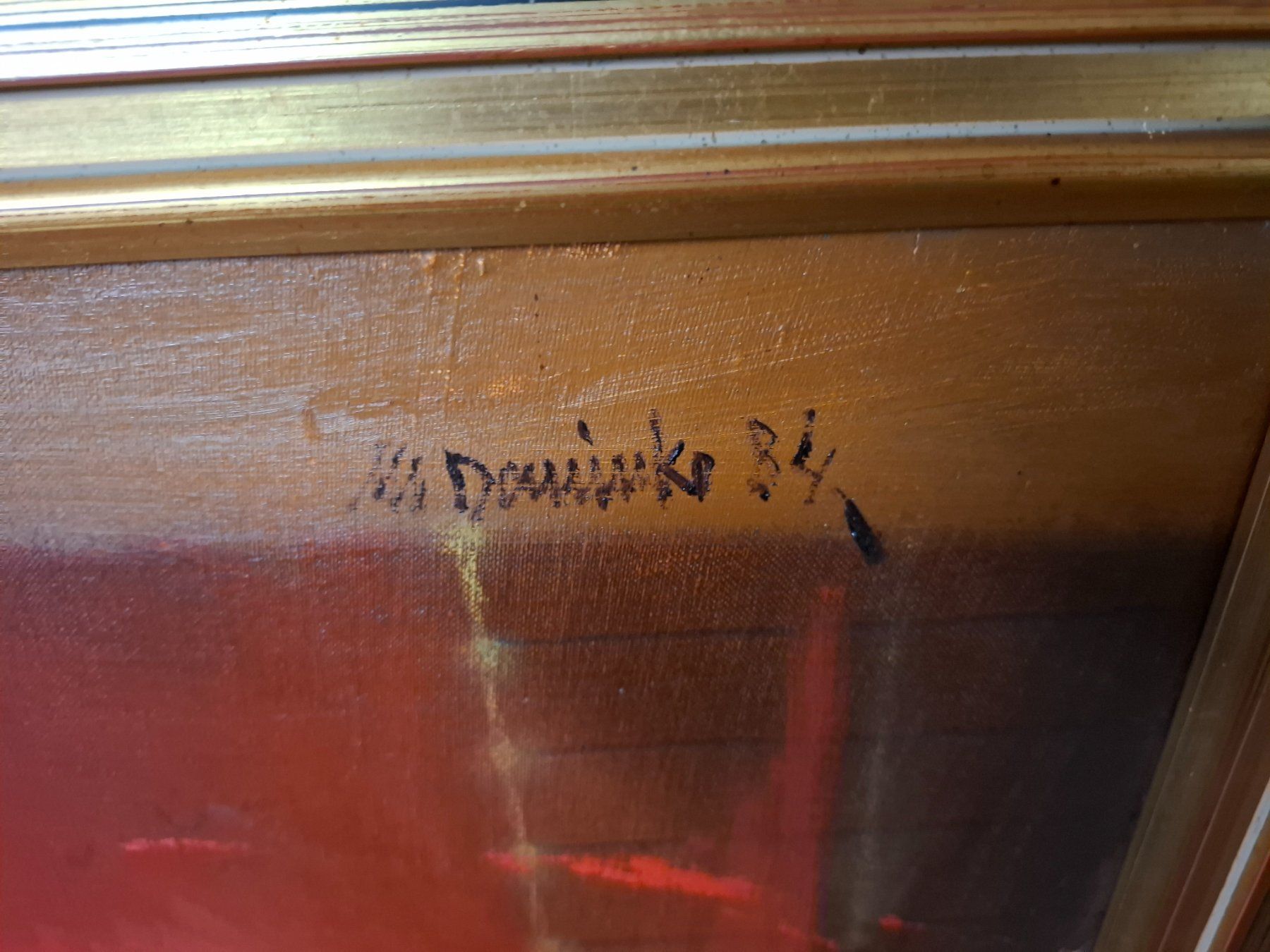Dipinti: Huile sur toile Dominko – Usato da Erde venduto da lbbl 2