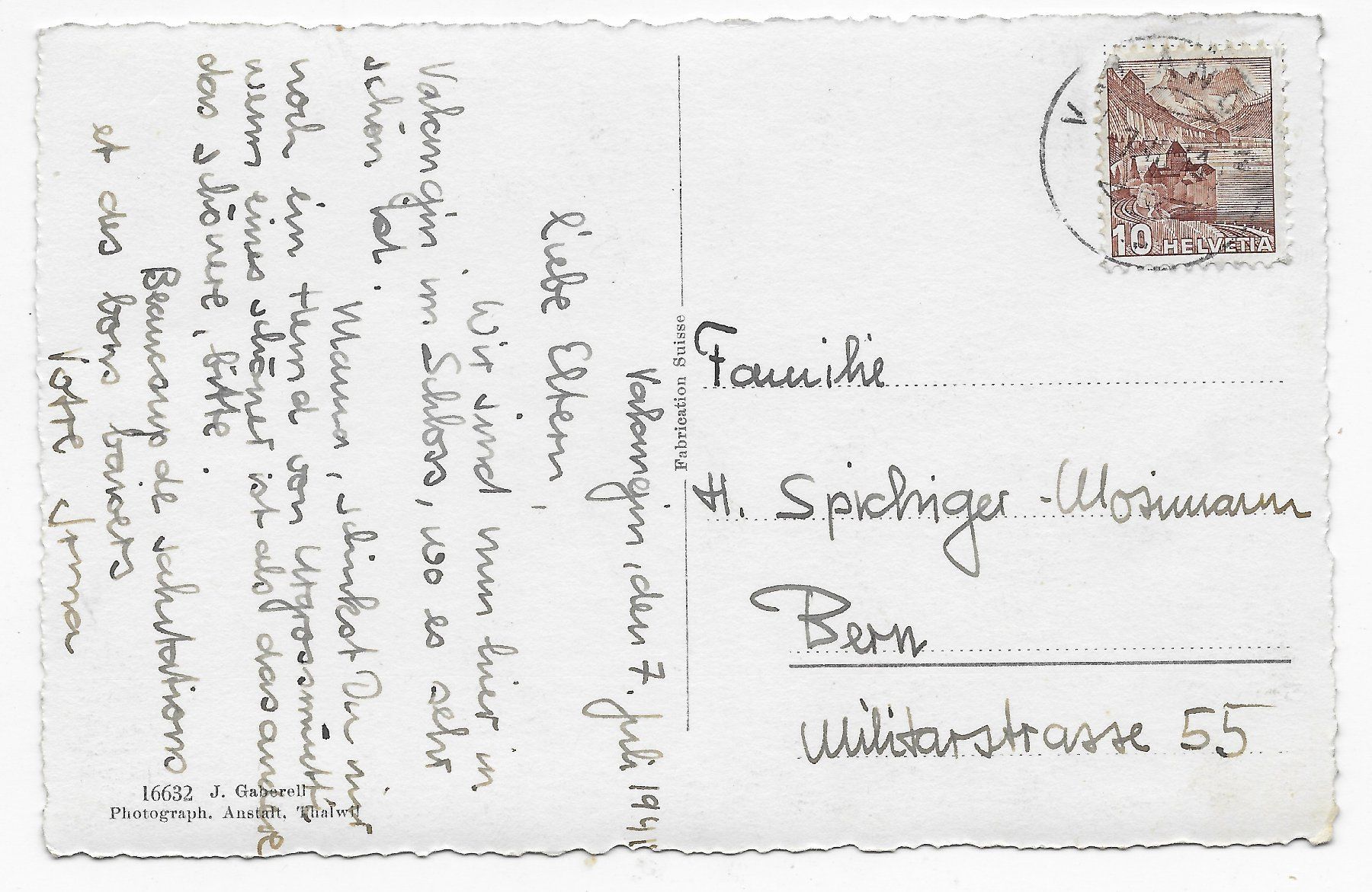 Cartoline postali: Chateu de Valangin – Usato da Hefenhofen venduto da Richsalz 1