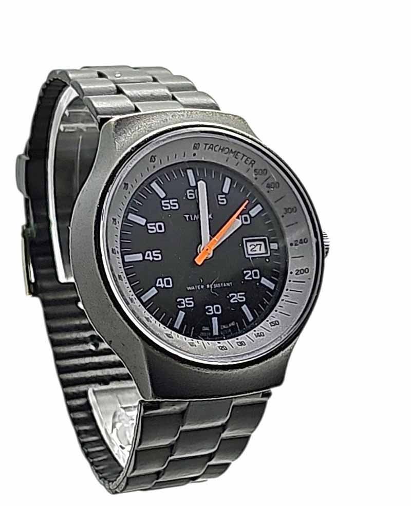 Timex Montres: Armbanduhr Vintage "TIMEX BLACK MAX" – D'occasion à Zug par urzeit 4