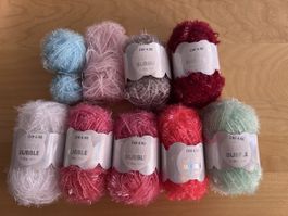 Lot de laine créative  Bubble de Rico et 5 livres de modèles