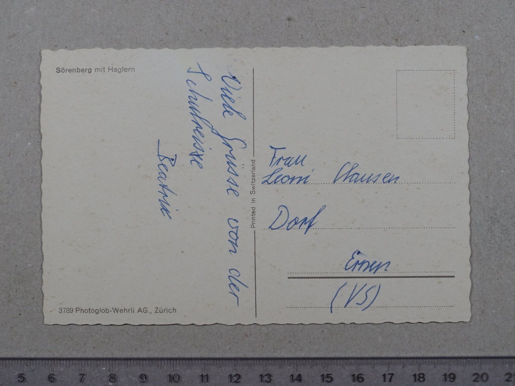 Cartes postales: Sörenberg, Haglern – D'occasion à Lenzburg par fh1 1