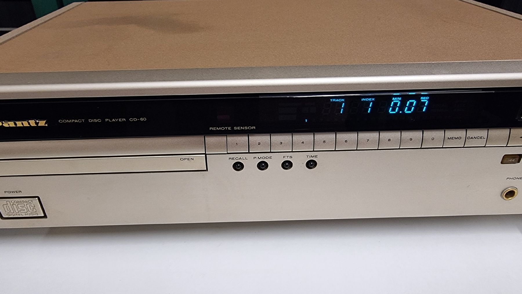 CDs: Marantz CD Player CD-60 – Gebraucht aus Schöfflisdorf von Silvervintage.CH