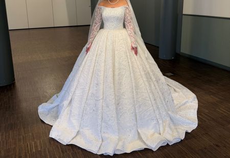 Märchenhaftes Brautkleid, Grösse 36, neuwertig!