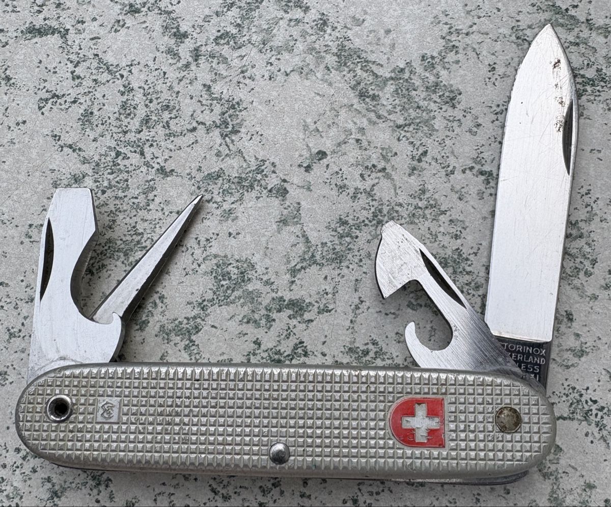 Schweizer Armee Coltelli tascabile: Taschenmesser Victorinox 85 – Usato da Bern venduto da Smintheus 2