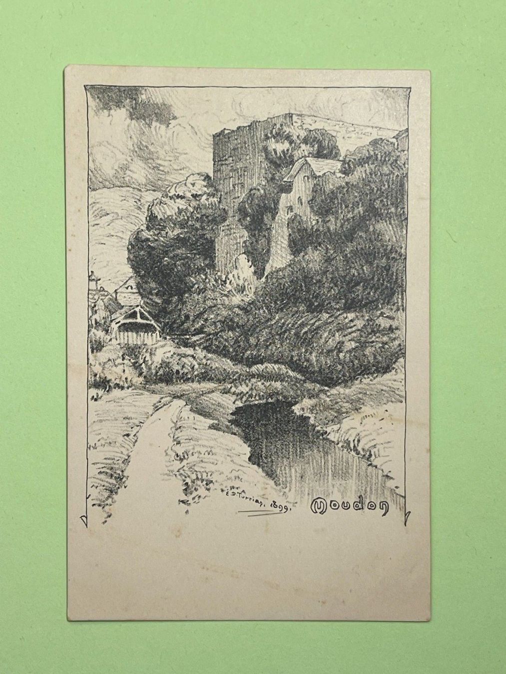 Cartes postales: Moudon – D'occasion à Steg VS par _vinci_