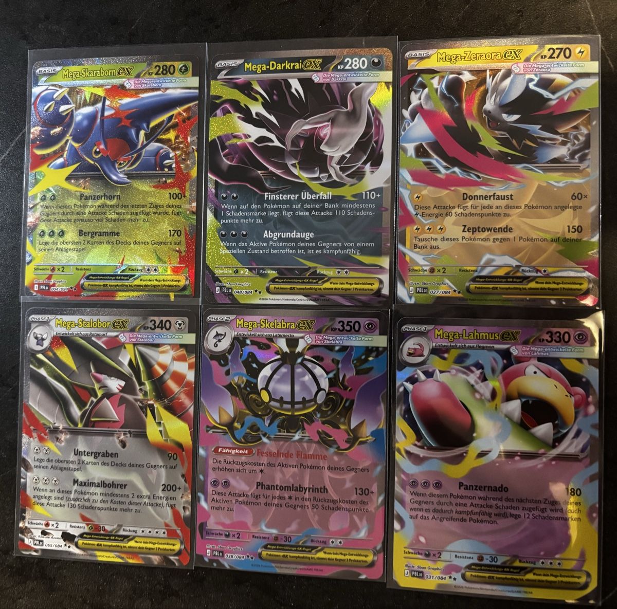 Pokémon Carte collezionabili: Mega EX 6er Bündel Pokémon Karten DE – Nuovo (secondo la descrizione) da Muttenz venduto da legacy_cards