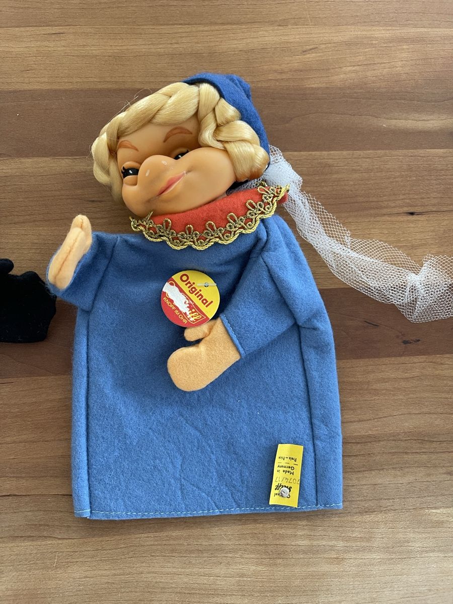 Steiff Giocattoli: 3 Stk. Original Vintage Steiff Handpuppen – Nuovo (secondo la descrizione) da Embrach venduto da Canderau 7