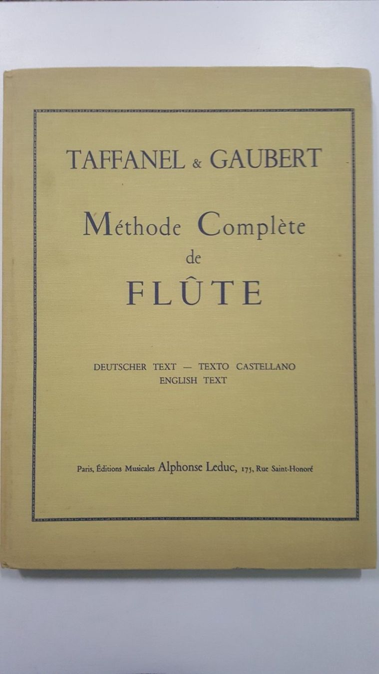 Libri: Taffanel & Gaubert – Usato da Menznau venduto da jrba