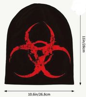 Biohazard Beanie Mütze Rock Punk Metal