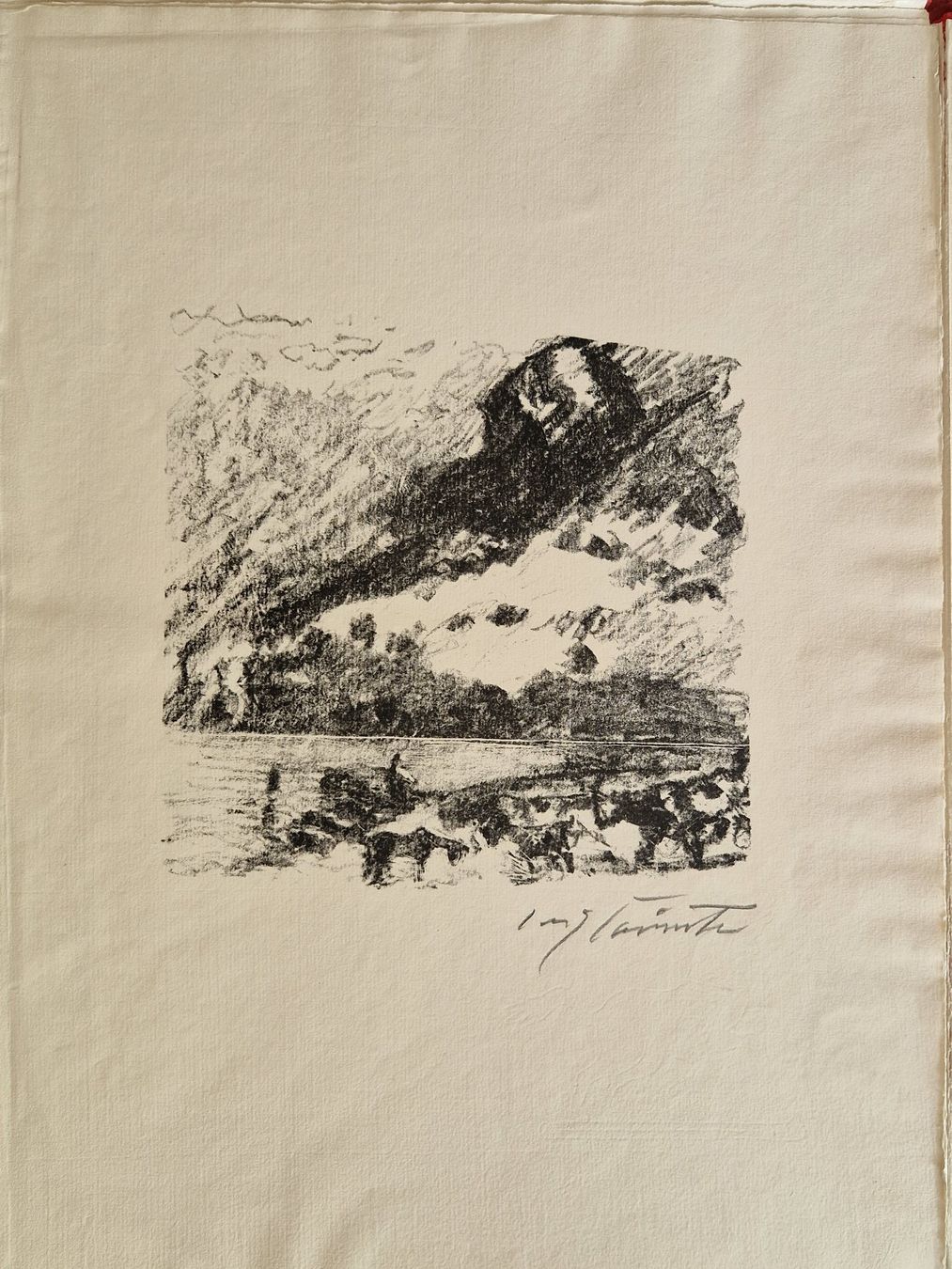 Grafica & Litografie: Lovis Corinth, Schweizer Landschaften 5 Lithografien – Usato da Horgen venduto da lemisk 4