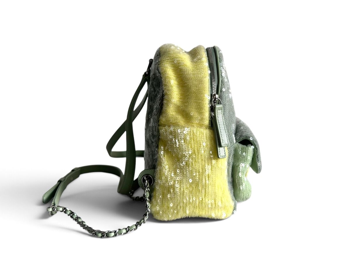 Chanel Taschen für Damen: CHANEL Sequin Tri-color Waterfall Backpack Tasche – Gebraucht aus Kriens von hannaandkiko 2