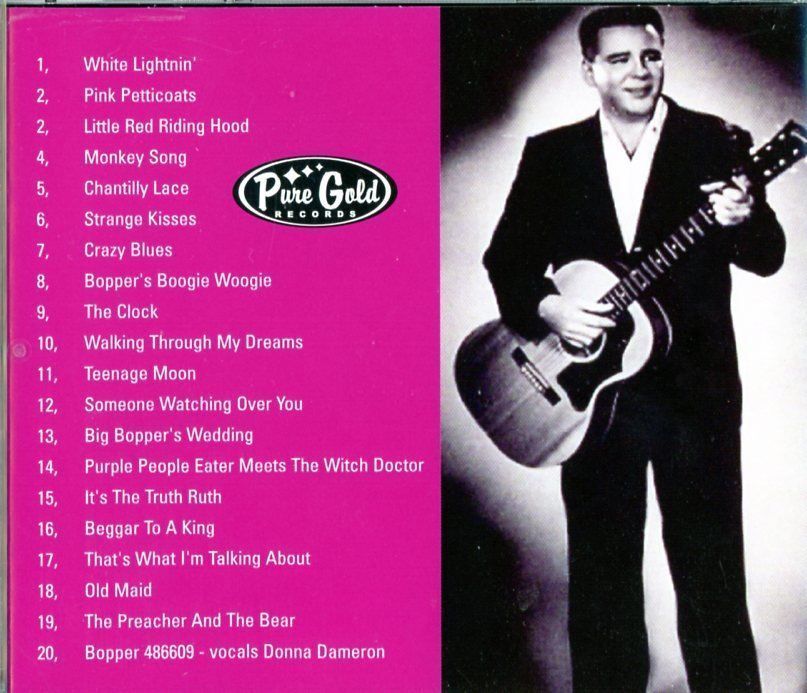 CD: CD - THE BEST OF BIG BOPPER – Usato da Morges venduto da evnocha3 1