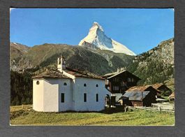 AK Zermatt Kapelle Wikelmatten