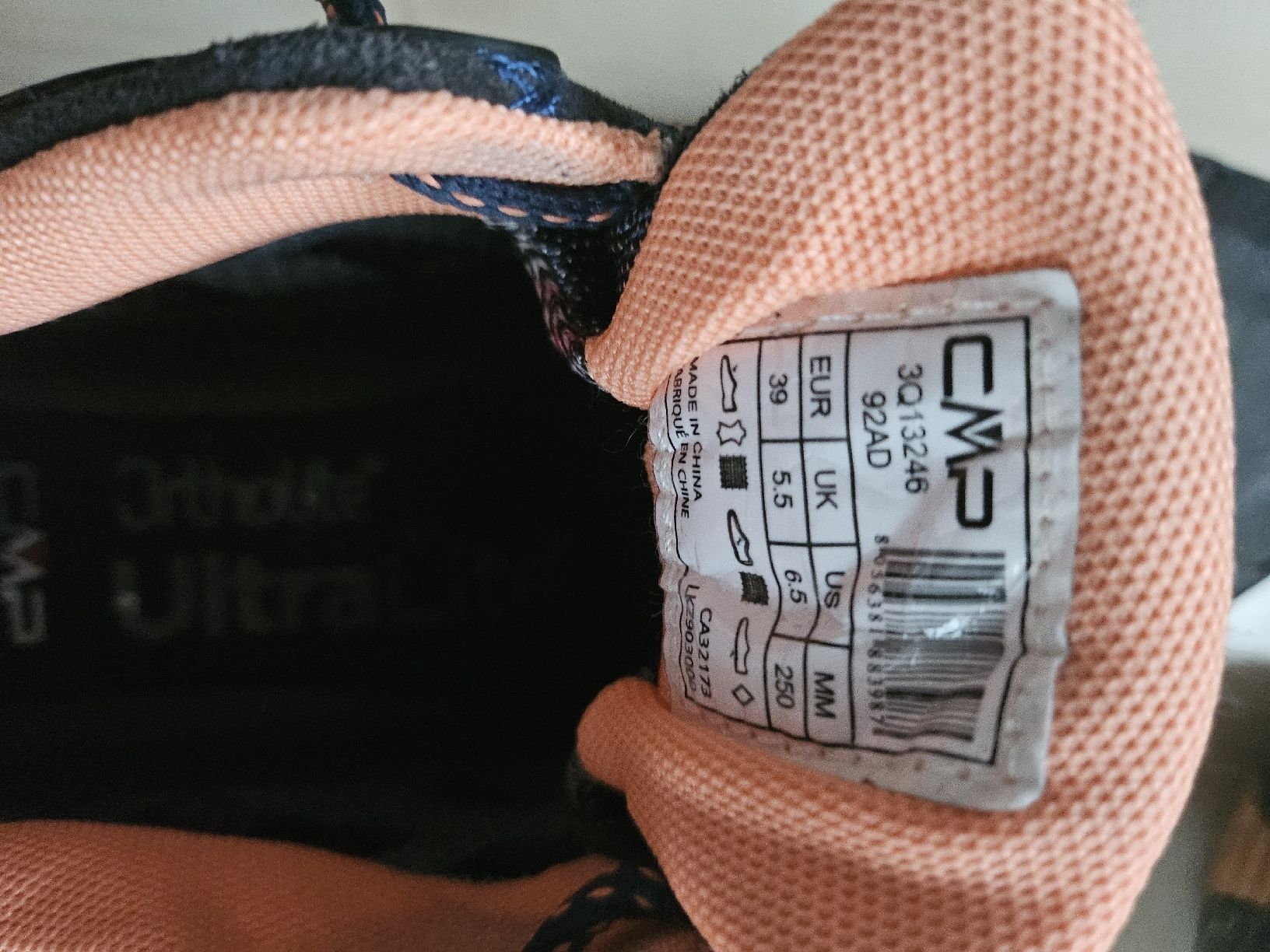 CMP Scarpe da donna: CMP Wanderschuhe dunkelblau orange Grösse 39 – Usato da Allschwil venduto da xha_5dbf 2