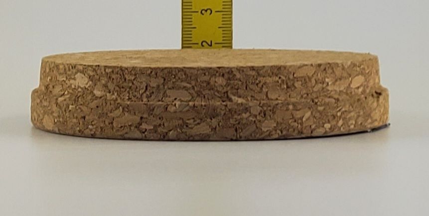 Flaschenöffner & -verschlüsse: 10x Kork-Untersetzer / Korkscheiben rund ca. 10 cm – Gebraucht aus Winterthur von eob_fw5j 2