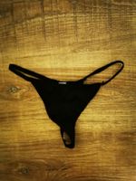 Schwarzer Tanga Gr. S sexy Unterwäsche Dessous Reizwäsche