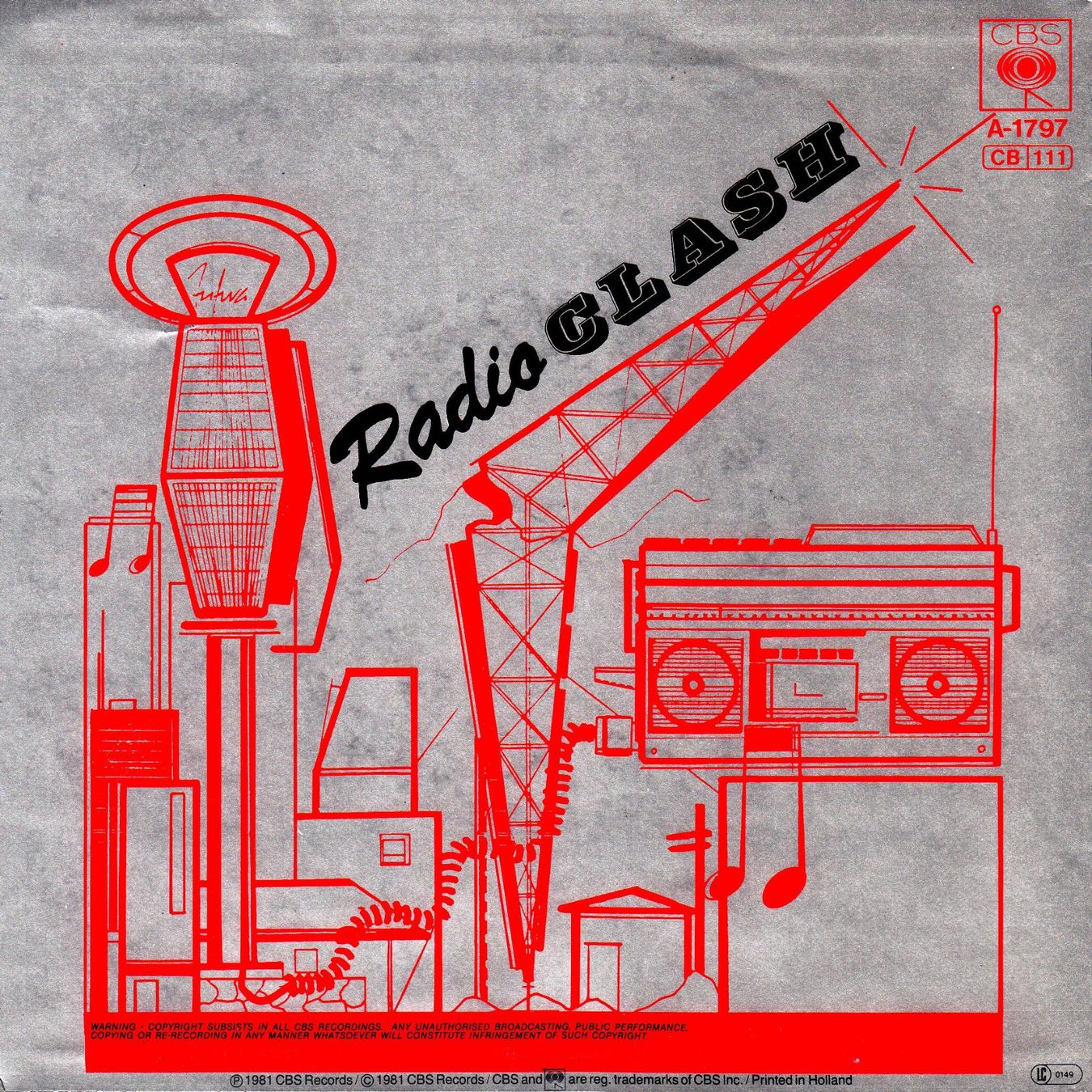 Vinyles: The Clash Vinyl Single von 1981 – D'occasion à Volketswil par Abcrecords 1