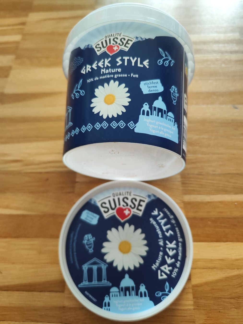 Contenitori & Simili: Leerer Joghurt Becher mit Deckel Gross 1Kg ( Eimer ) – Nuovo (secondo la descrizione) da Fislisbach venduto da Hast1976 2