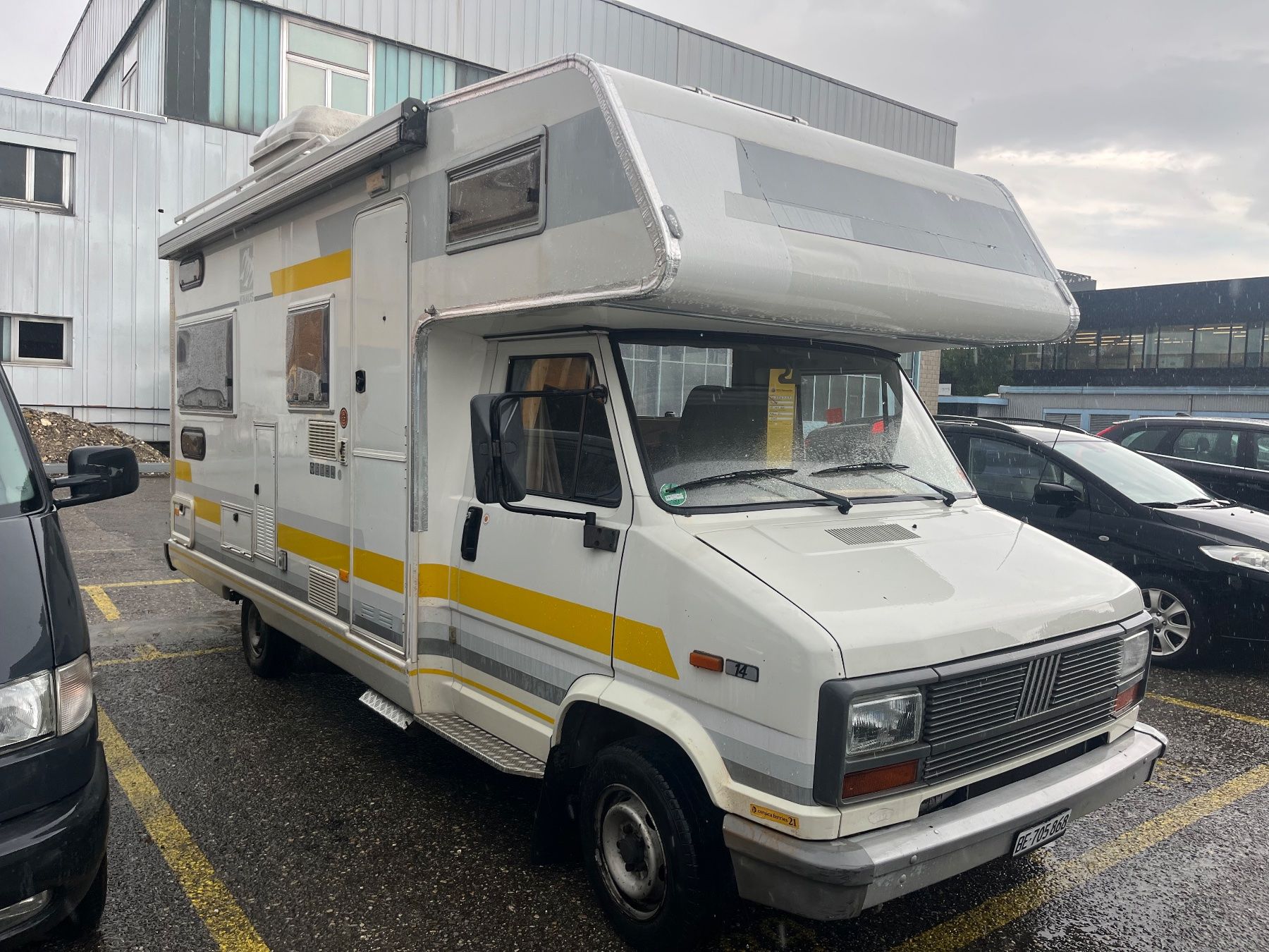 Fiat Camping Fahrzeuge: Fiat Ducato 280/14 Camper – Defekt aus Sutz von oli838 1
