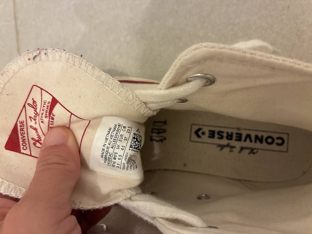 Scarpe da uomo: Converse Chuck Taylor 37 – Usato da Savigny venduto da stestuz 3