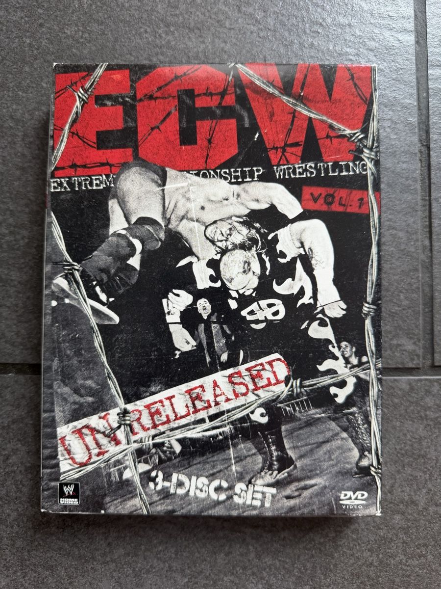 Alle DVDs: ECW Unreleased Vol 1 DVD 3-Disc Set – Gebraucht aus Zürich von cENS0R