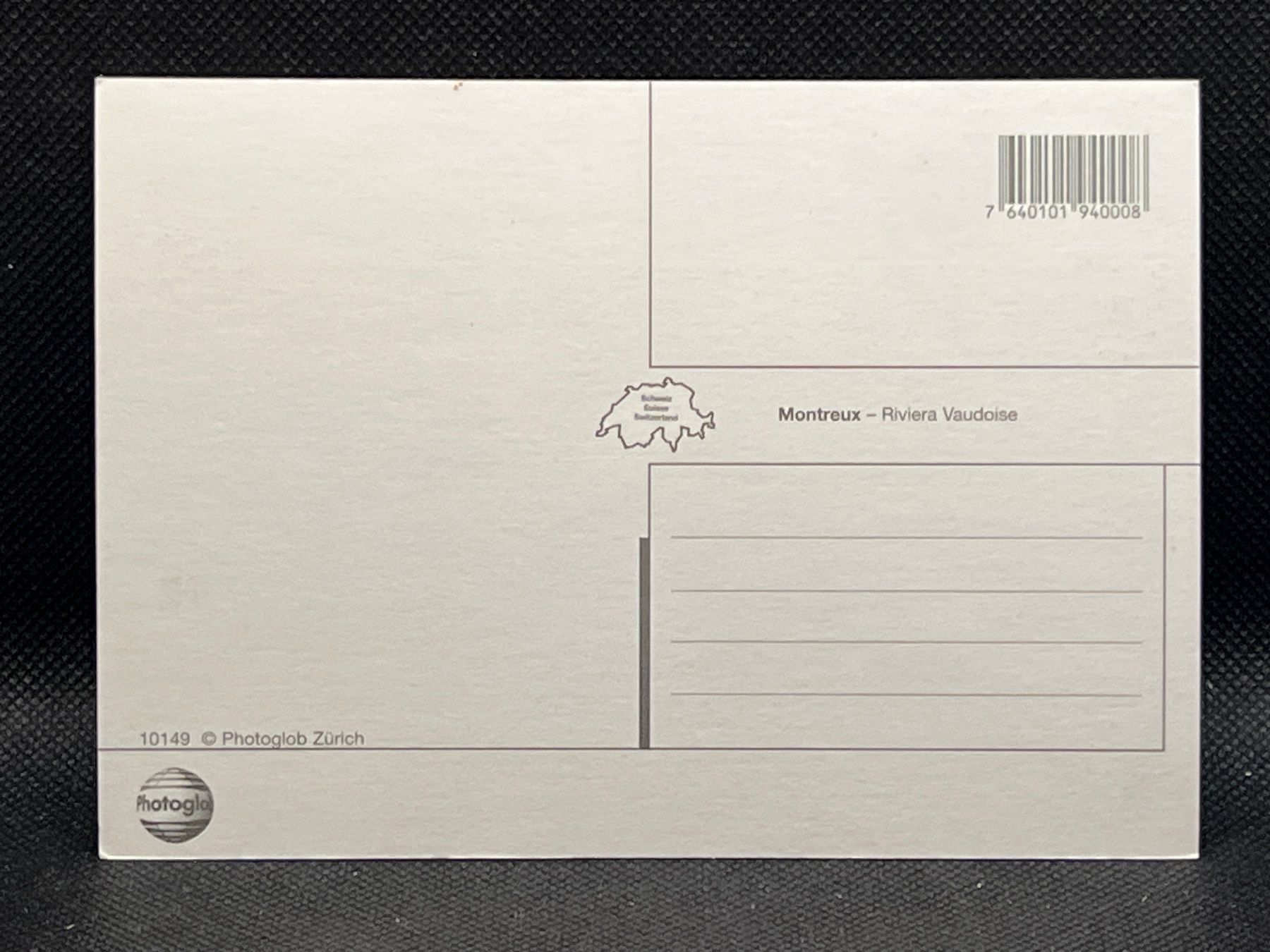 Cartoline postali: Montreux - Riviera Vaudoise – Usato da Widnau venduto da Brusi9 1