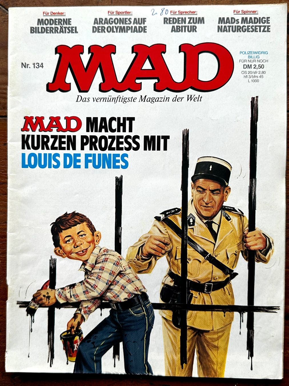 BD: Mad Nr. 134, hunderte alte Comics ab 1.- – D'occasion à Seltisberg par quadartswiss