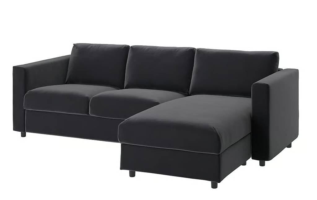 Divani: VIMLE Bezug 3er-Sofa, mit Récamiere / diverse Farben – Usato da Basel venduto da art_prk8