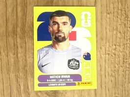 Panini FIFA WC 2026 Sticker Mathew Ryan AUS 2