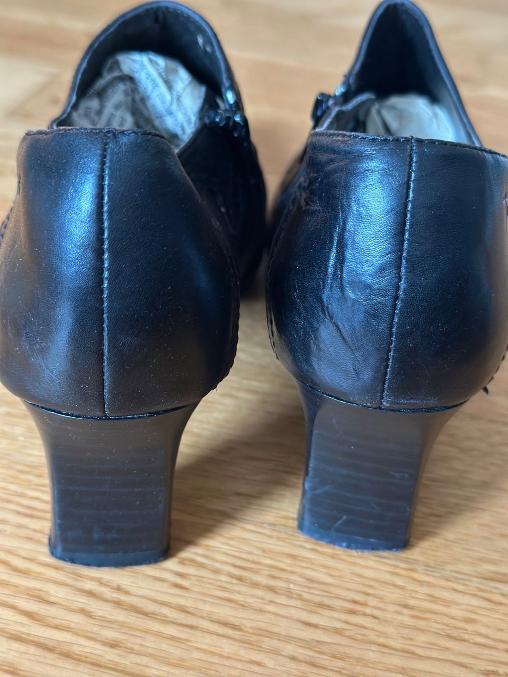 Tamaris Damenschuhe: Damen Halbschuh Tamaris 38 schwarz – Gebraucht aus Rothenburg von wer_g9fd 2
