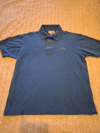 LACOSTE Polo  L1212,  bleu,  taille M / Fr4