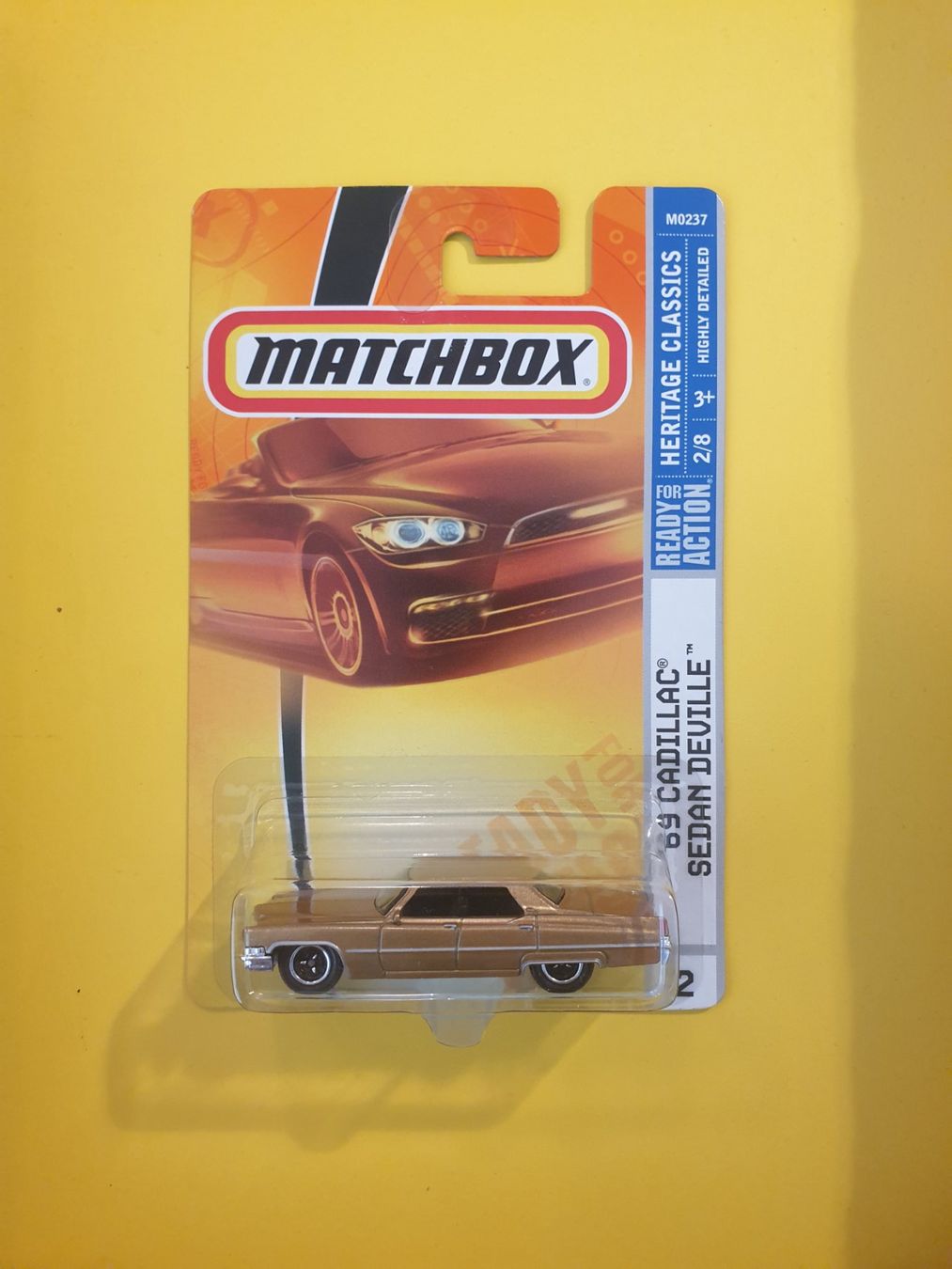 Matchbox Modellini d'auto: Matchbox '69 CADILLAC SEDAN DEVILLE – Nuovo e nell'imballaggio originale da Oftringen venduto da Rotor