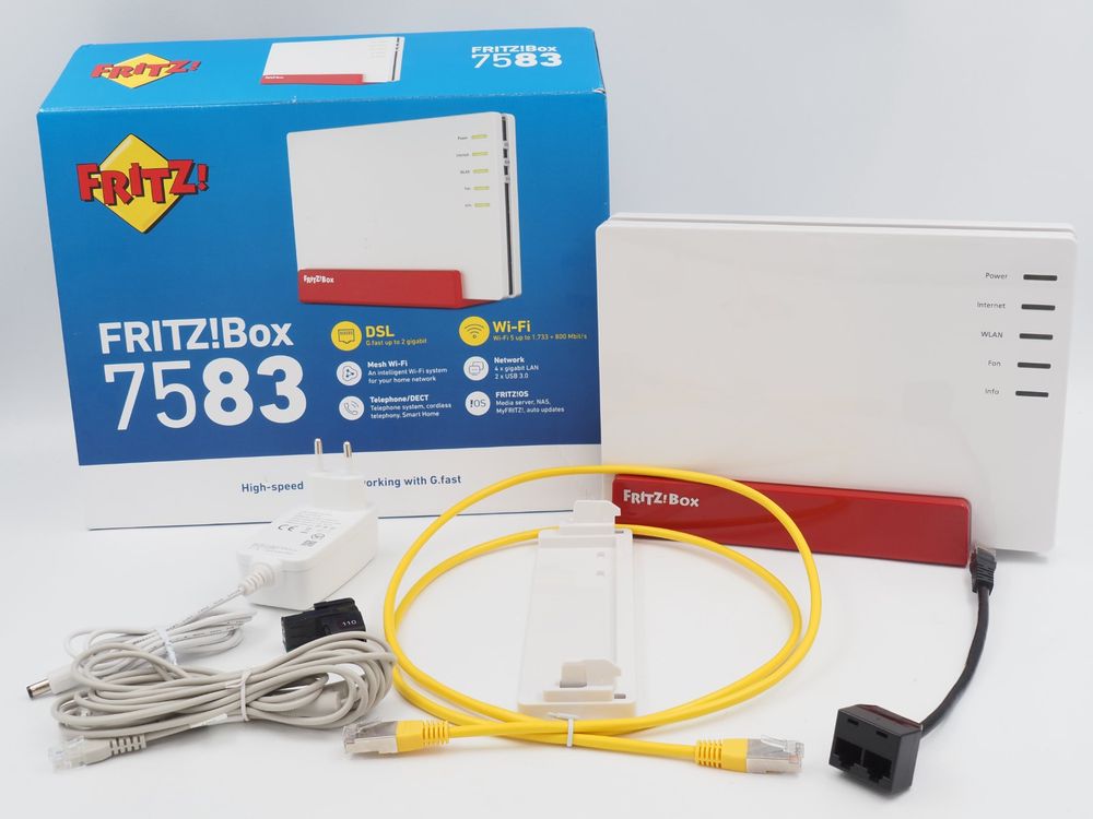FRITZ!Box 7583 International VDSL-Router (21038) (Gebraucht) in Zürich ...