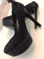 Neue Guess schwarze Pumps, hoher Absatz, elegant,