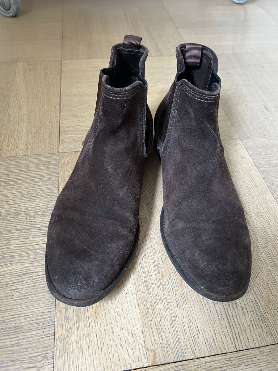 Damenschuhe: Bottine Braun Wildleder 40 n.d.c – Gebraucht aus winterthur von Cw5 1