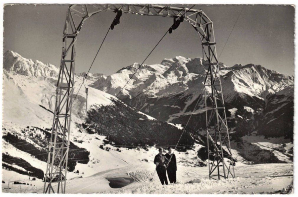 Cartoline postali: Verbier - Skilift Savoleyres – Usato da Binningen venduto da Mountainrider