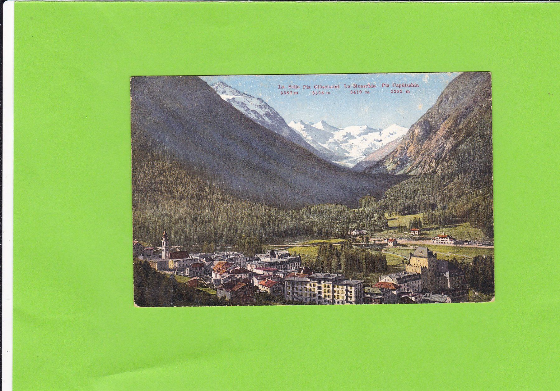 Cartoline postali: Pontresina--Feldpost – Usato da St. Peterzell venduto da neckertal