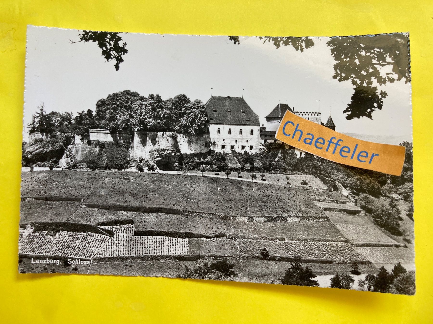 Cartoline postali: Schloss Lenzburg – Usato da Zürich venduto da Chaeffeler