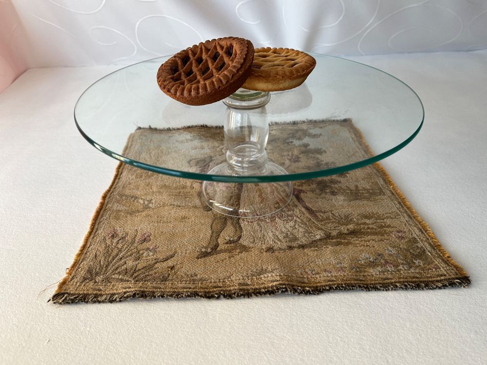 Etagere für Torten / Kuchen aus Glas, beidseitig verwendbar | Kaufen ...