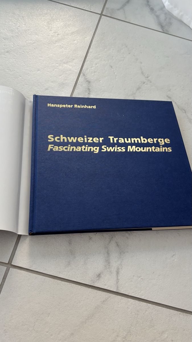 Libri: Buch Schweizer Traumberge Hanspeter Reinhard – Usato da Seengen venduto da sa_land 2