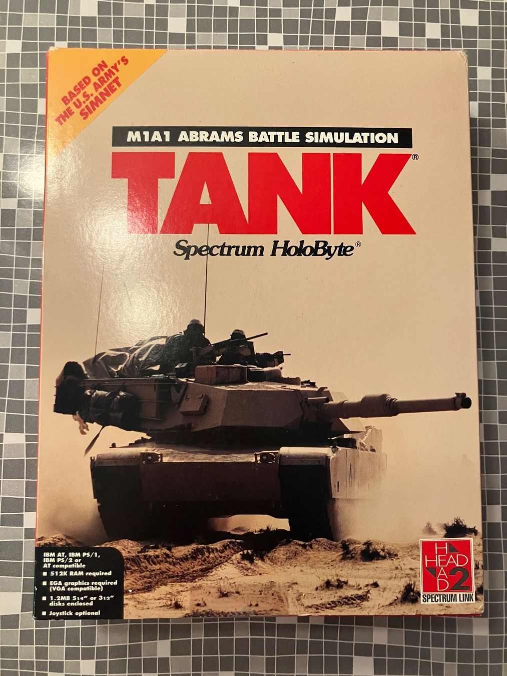 Giochi: Retro: M1A1 Abrams Battle Simulation: Tank - PC(1989, engl.) – Usato da Winkel venduto da Asdas87 1