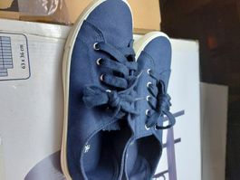 H&M scarpe ginnastica 36 nuove blu scuro