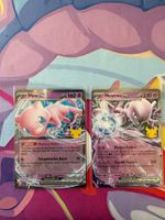 Pokémon Karten Mewtu EX und Mew EX 30 Jahre Jubiläum EN ab1