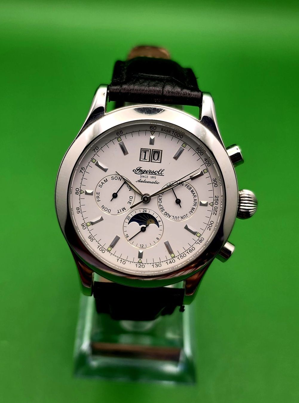 Paul Picot Orologi: INGERSOLL SINCE 1892 AUTOMATIC LIMITED EDITION  STAINLESS ST – Usato da Neftenbach venduto da Taschen-Uhren 1