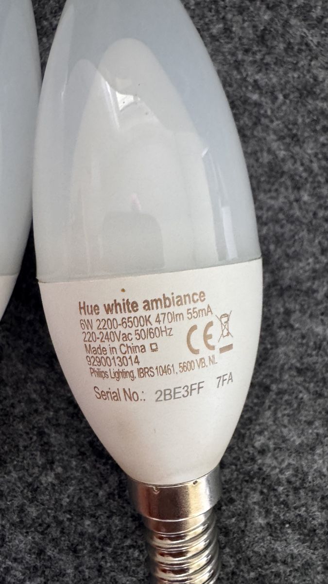 Philips Lampade: 2 Stk. Philips Hue White Ambiance LED Lampe E14 – Usato da Rothrist venduto da 7Engelslocken 3
