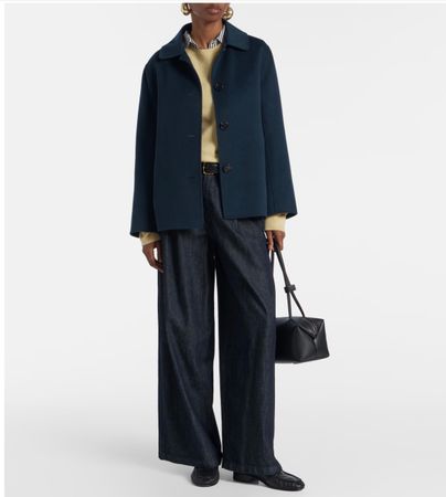 ‘S MAX MARA - Jacke Wolle Angora Seide Gr. 40
