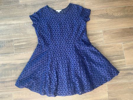 Yumi Curves Kleid mit Muster blau Gr. 54