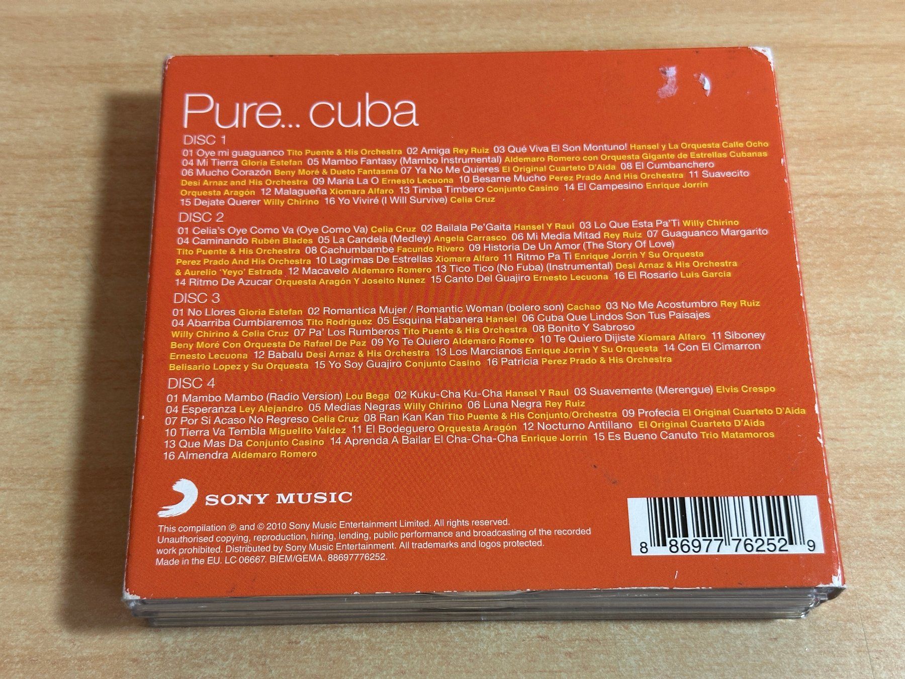 CD: Various – Pure... Cuba - 4 CD – Usato da Rikon im Tösstal venduto da Alpenmutz 1