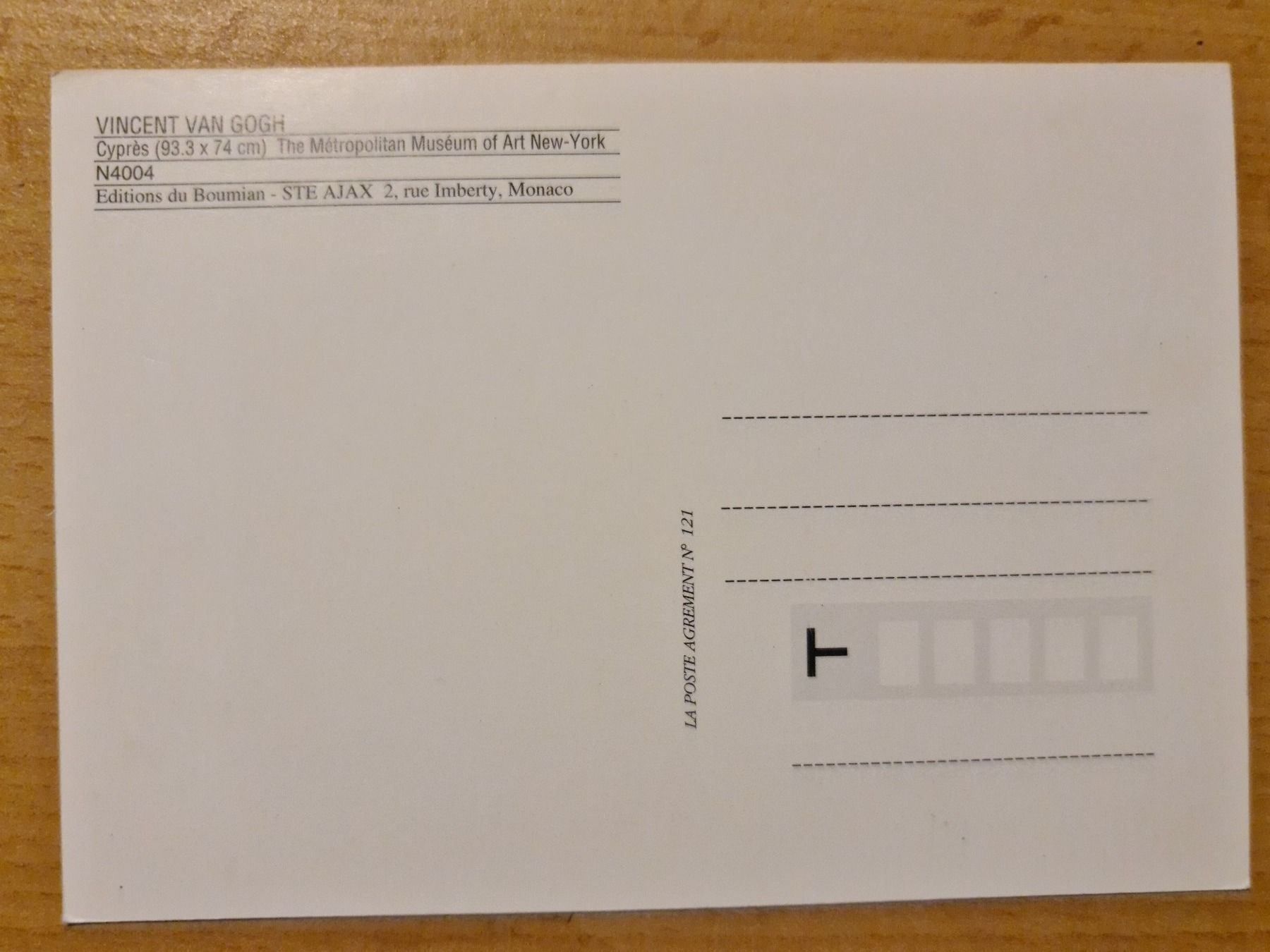 Cartoline postali: Ansichtskarte Vincent van Gogh – Nuovo (secondo la descrizione) da Dintikon venduto da Vexi 1
